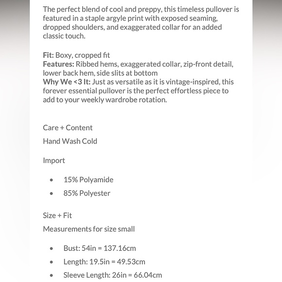 NEW Free People Lucy Half Zip Pullover Sweater - Picture 6 of 16